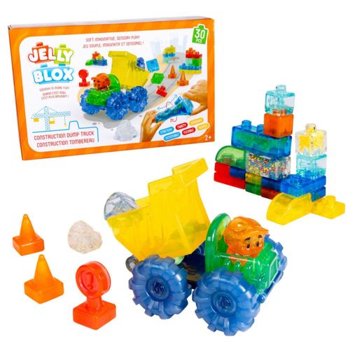 Goliath Jelly Blox - Juego de camión volquete de construcción