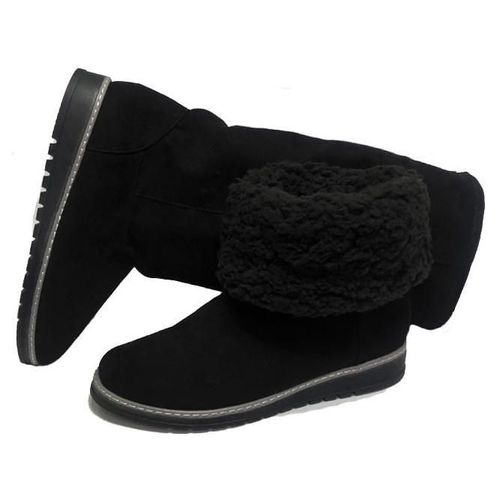 Bota Invernal Australia Larga Negro Nyxmart