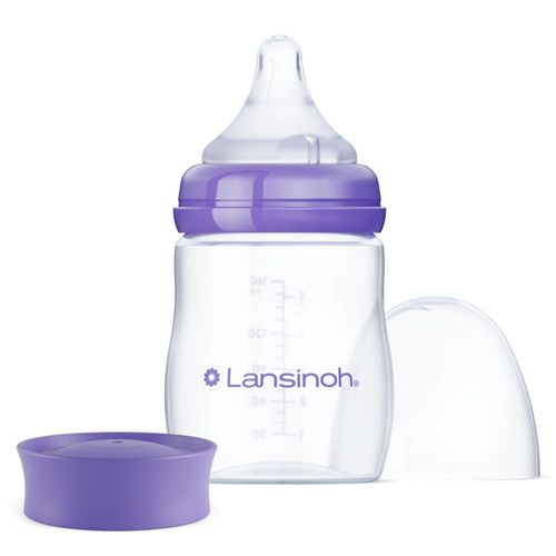 Biberón anticólico Lansinoh para amamantar 150 ml 1 unidad
