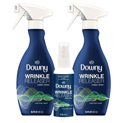 Spray antiarrugas Downy All in One 500 ml paquete de 2 unidades o 90 ml