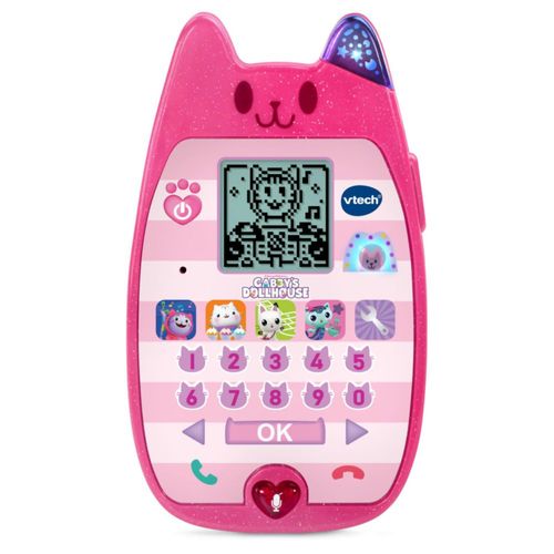 Teléfono Toy Phone VTech Gabby's Dollhouse A-Meow-Zing para niños mayores de 3 años