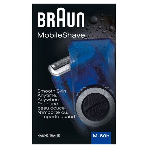 Maquinilla de afeitar eléctrica Braun M60b Mobile