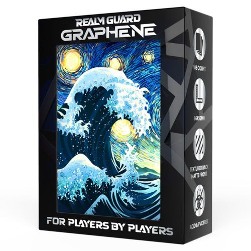 Fundas para cartas Realm Guard Graphene 105 unidades textura mate