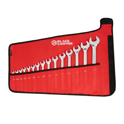 Bolsa enrollable para llaves BLACK CANYON de 15 bolsillos impermeable