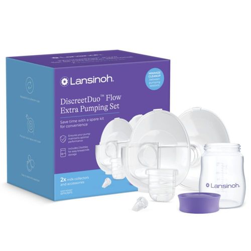 Kit de repuestos para extractor de leche Lansinoh DiscreetDuo Flow 24 mm