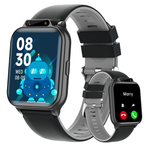 Monowul Reloj Inteligente para Niños, 1.85 Pulgadas, con Monitor de Ri