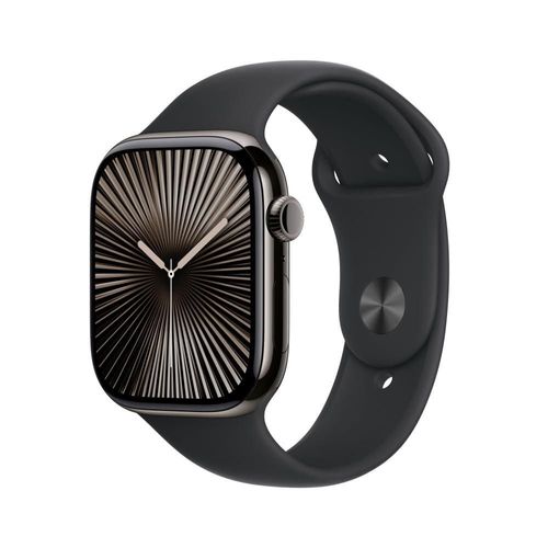 Apple Watch Series 10 GPS + Cellular • Caja de Titanio Color Pizarra d