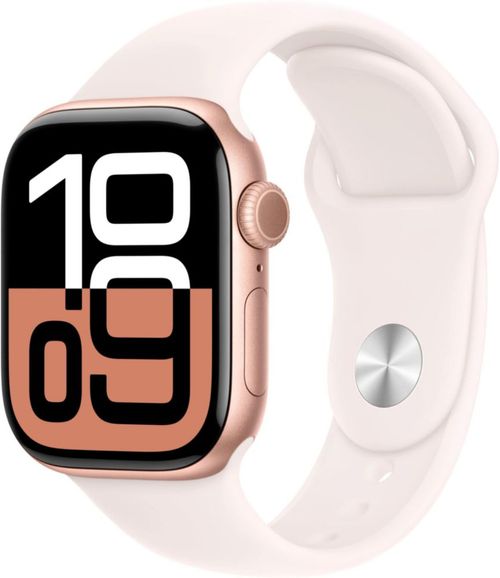 Apple Watch Series 10 [GPS + Cellular, 42mm] -Caja de Aluminio Oro ros