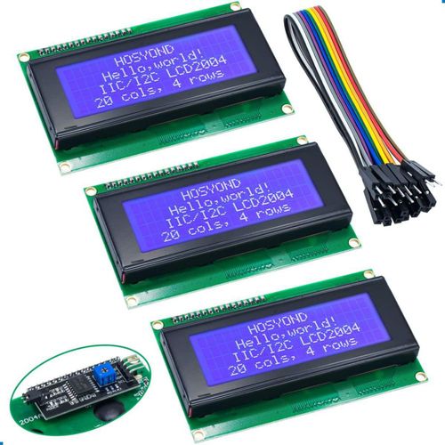Hosyond - Módulo LCD IIC I2C 2004 de 20 x 04 de visualización LCD para