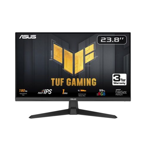 Asus Monitor gamer TUF Gaming VG249Q3A, 24" (23.8" visibles), Full HD,