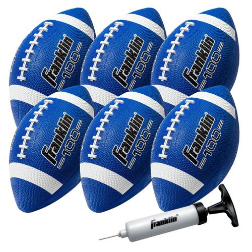 Franklin Sports Grip-Rite 100 - Balones de fútbol de Goma para niños,