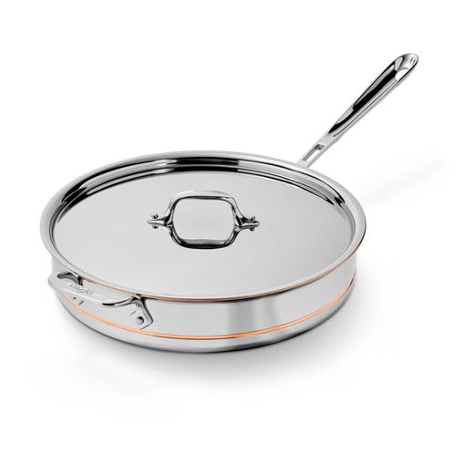 All-Clad 6403SS Sartén de cocina apto para lavavajillas con núcleo de