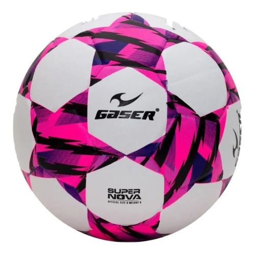 Gaser Balón Futbol Original No. 4 Super Nova Mate Soccer (Rosa)