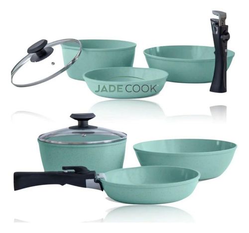 JADECOOK Paquete 2 Baterías de Cocina con mango intercambiable Jade Sm