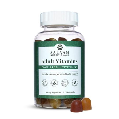 Gomitas multivitamínicas para adultos Salaam Nutritionals 90 unidades