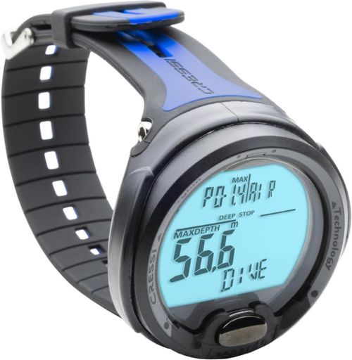 Ordenador de buceo Cressi Leonardo 2.0 Negro/Azul Nitrox & Gauge