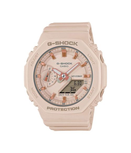 Reloj G-Shock Casio S Series GMAS2100-4A de resina rosa para mujer
