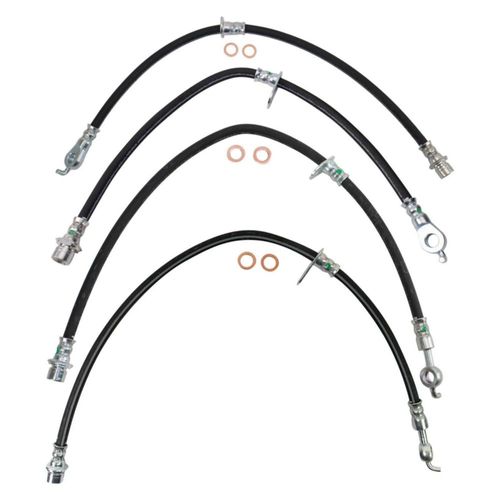 Juego de mangueras de freno TRQ delanteras y traseras para Lexus ES350 y Toyota Camry