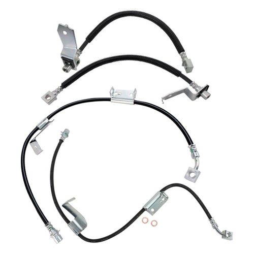 Juego de mangueras de freno TRQ para Chevrolet Express 3500 GMC Savana