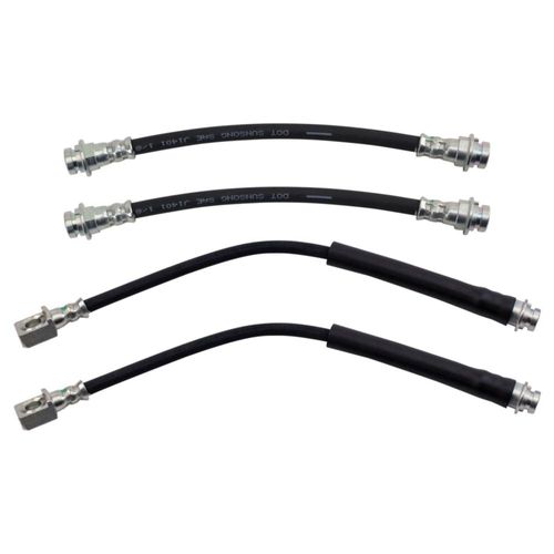Juego de mangueras de freno TRQ para Chevrolet Cobalt y HHR 2008-2010