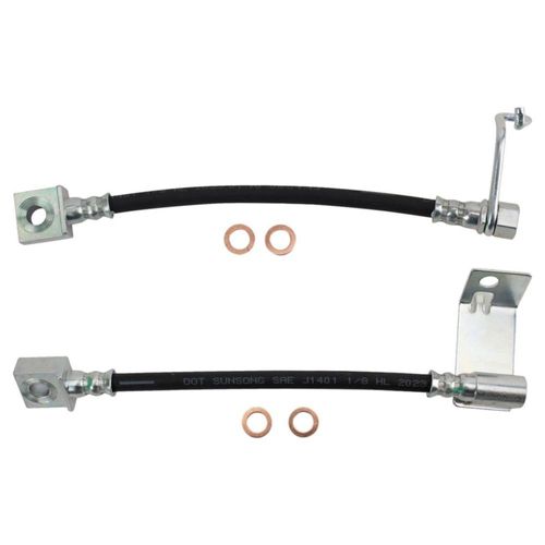 Juego de mangueras de freno traseras TRQ para Ford F-250 y F-350 2005-2010