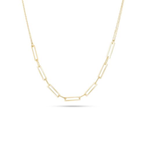 Gargantilla De Oro Amarillo 10K (42 + 3Cm Aprox.)