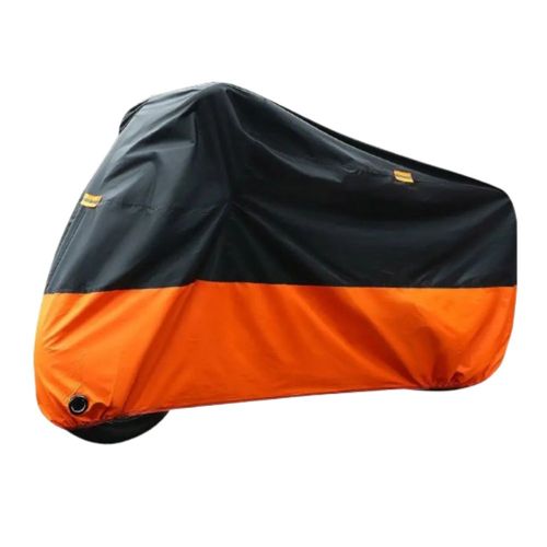 Funda Para Motos Color Negro/Naranja