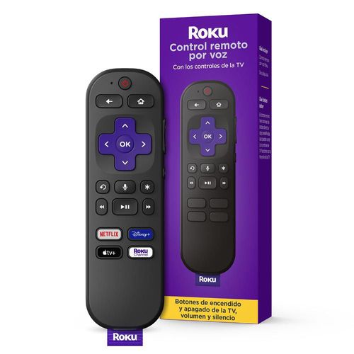 Roku Control Remoto por Voz Reproductor de Streaming