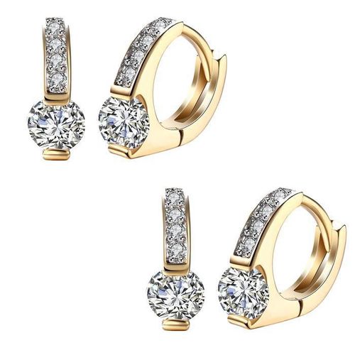 Aretes Prácticos MXZCA-002 Zirconia1 Pendientes de Gota