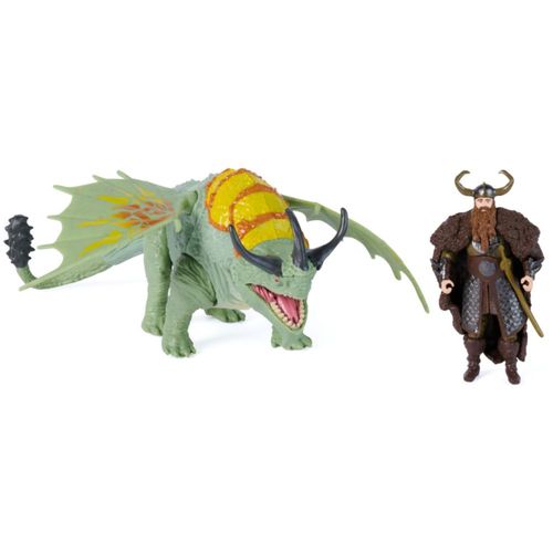 Dúo de figuras Spin Master Cómo entrenar a tu dragón Rumblehorn