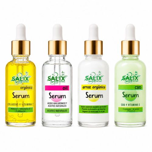 Kit Serums Organicos Salix Skin Care Acido Hialuronico