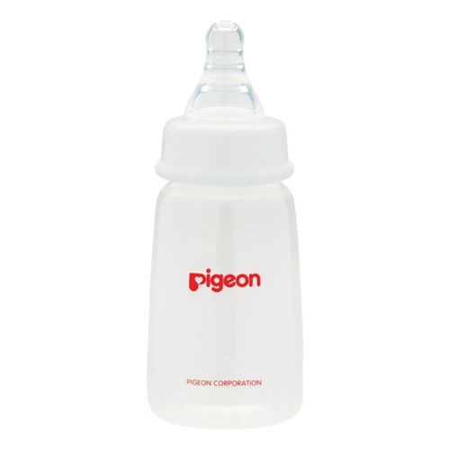 Biberon Pigeon Standard 120ml/4oz Anticólicos Flexible Blanco Estandar