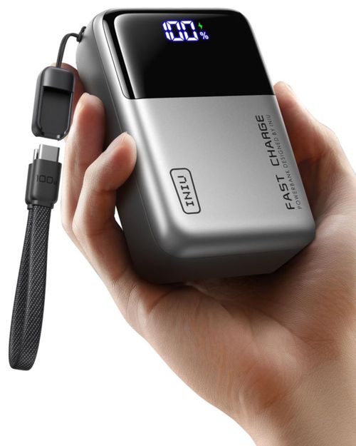 Power Bank INIU 25000 mAh 100 W de carga rápida 3 puertos