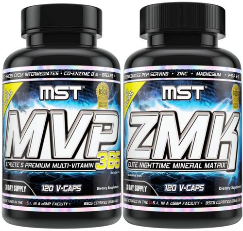 Set nocturno multimineral ZMK y vitaminas MVP-365 de MST