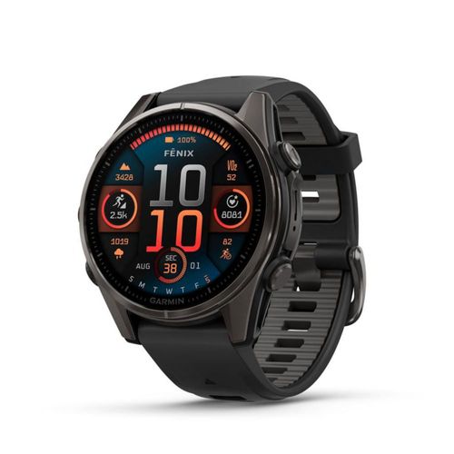 Garmin Reloj Fenix 8 Zafiro Amoled 43 mm Pebble Gray