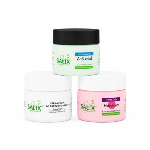 Kit Cremas Naturales Salix Skin Care Crema Anti Edad