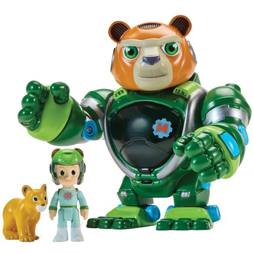 Toy Team MekBots Bear Mek con Frost y cachorro de león