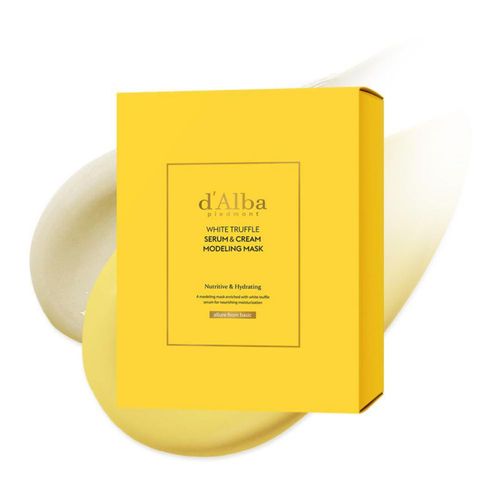 Mascarilla modeladora Serum & Cream hidratante d'alba Piedmont