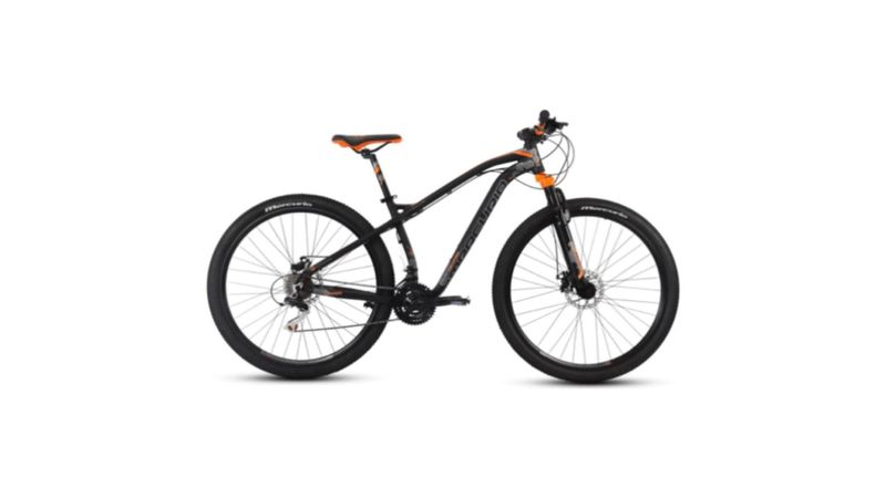 Bicicleta Ranger Pro Mercurio Negro Naranja 21V R29 Elektra