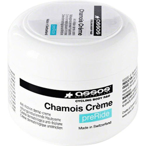 Crema Chamois Assos 200 ml para cuidado de la piel en ciclismo