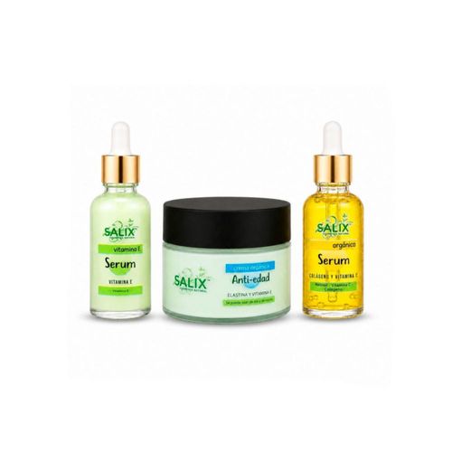 Kit Anti Edad Salix Skin Care Crema Colageno Retinol