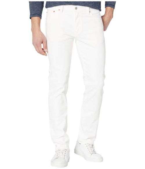 Jeans Levi's 511 Slim Fit blancos elásticos 36W x 34L