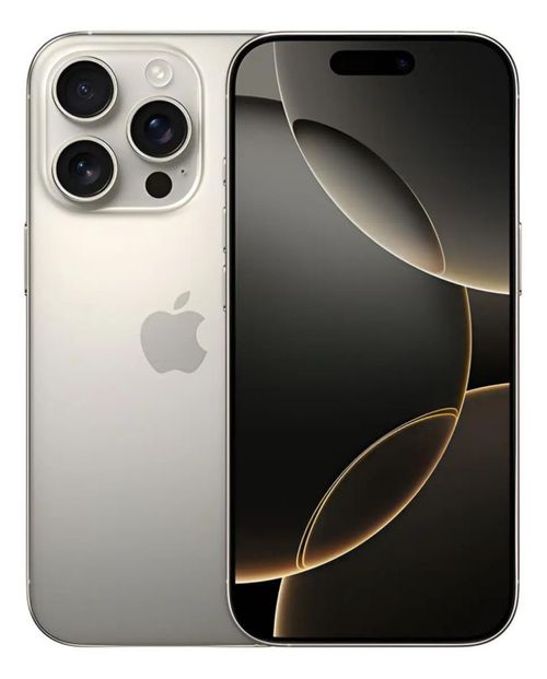Apple iPhone 16 Pro (128 GB) - Titanio natural - Excelente (Reacondicionado)