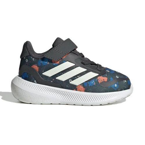 Tenis Adidas de Bebe Runfalcon 5 EL I Gris Nilños KH9054
