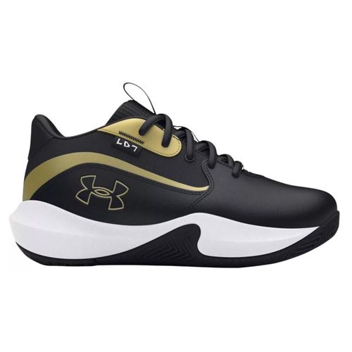 Tenis Under Armour PS Lockdown 7 Negro de Niños 3028514-001