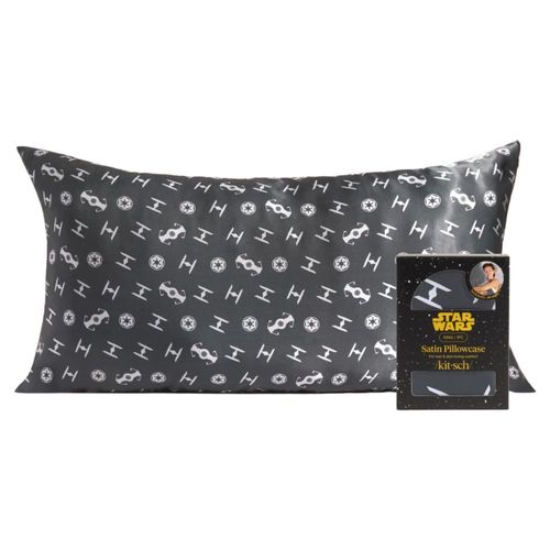 Funda de almohada Kitsch Star Wars de satén tamaño king 48 x 91 cm