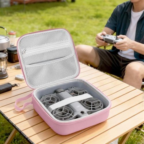 Qiye Almacenamiento Bag Handbag Almacenamiento Box For Dji Mavic Air 2 Neo 2nd Generation Neo2 Drone Accessories Pink