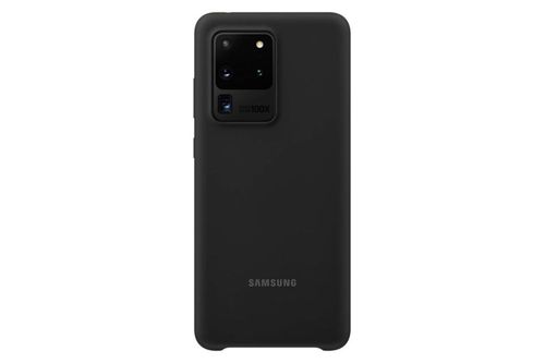 Funda para teléfono Samsung Galaxy S20 Ultra Silicone Black
