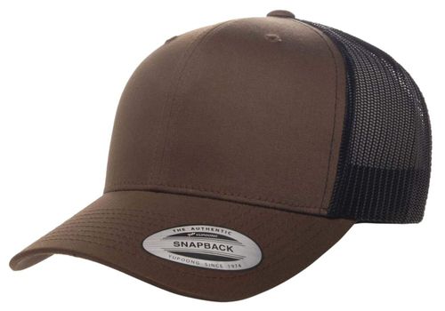 Gorra Yupoong YP Classics Retro Trucker Coyote Brown