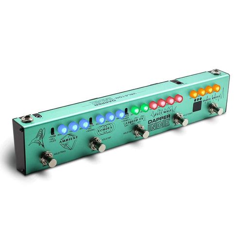 Pedal de guitarra Valeton Dapper Indie multiefectos 9V